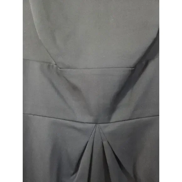 Brooks Brothers Loro Piana Italy Black Wool Sleeveless Classic Dress, Size 10 - Picture 7 of 15